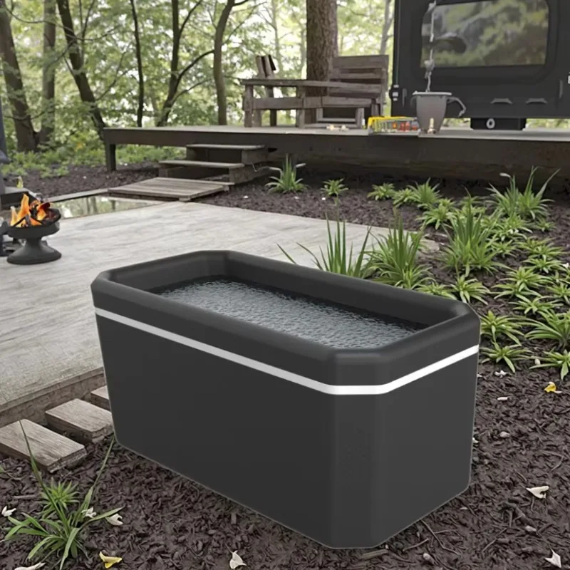 

Портативная надувная складная ванна из ПВХ для спортсменов на открытом воздухе, терапия холодной воды, спа и ванна с горячим погружением