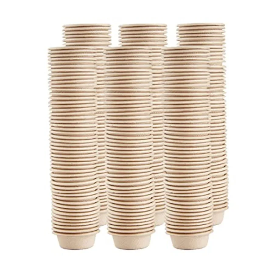

【Spot goods】300 Pack Paper Feeding Cups Samll 0.5 oz Gecko Food and Water Feeding Dish Ledge Holder Accessories Bowls for Crest