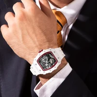 TSAR BOMBA Ceramics Automatic Watch for Men Japan Movement Luxury Waterproof Mens Mechanical Watches Clock photo 6