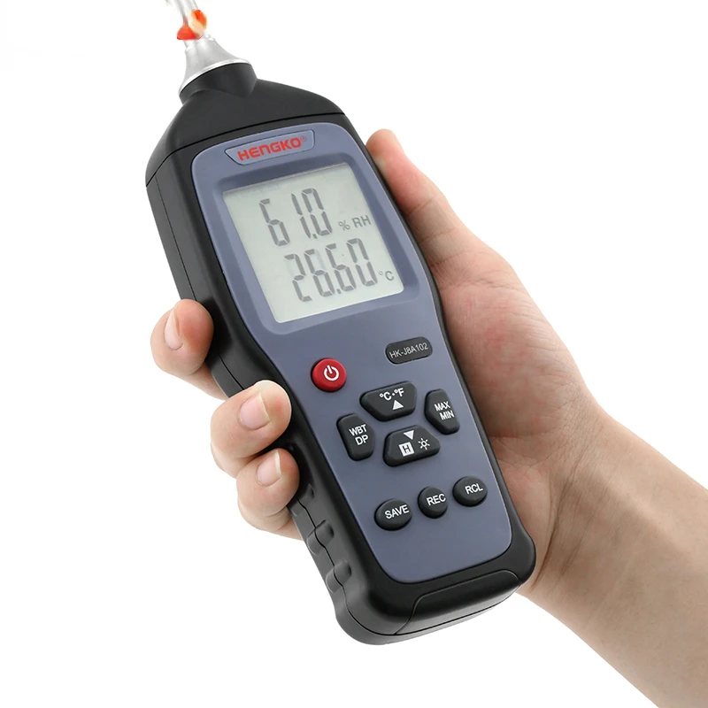 

Digital Environmental Sensors RHT Testing Instrument Tester Moisture Meter Humidity Temperature Calibrator For Industrial