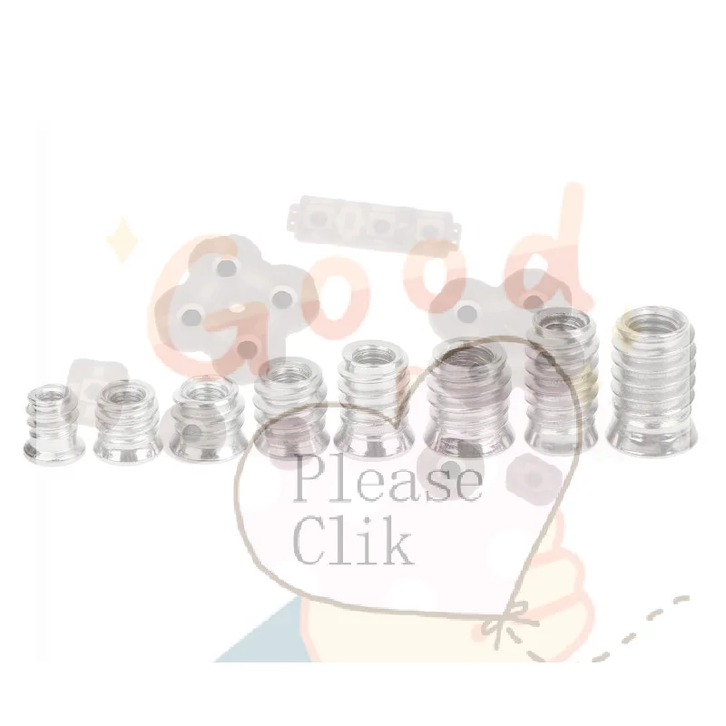 【HG】10pcs Hex Socket Embedded Insert Nuts M4 M6 M8 Woodworking Furniture Hardware Supplies