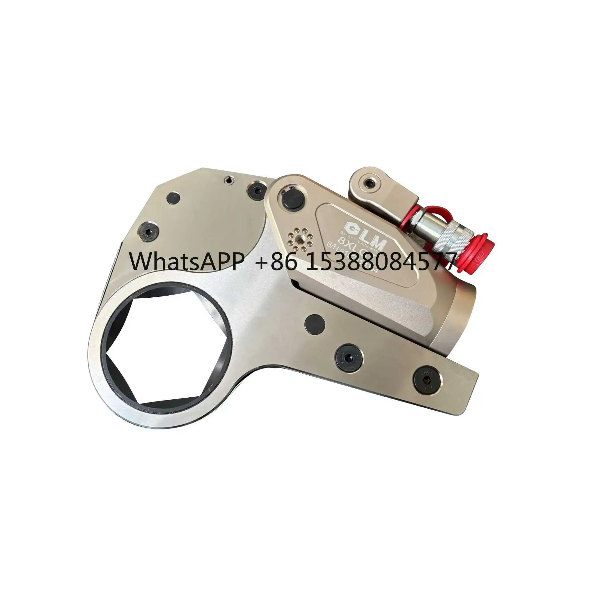 

XLCT 10000psi 10000 Ft.lbs Hydraulic Limited Space Steel Low Profile Hollow Hydraulic Torque Wrench
