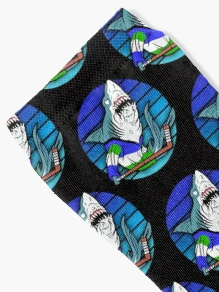 Hokey shark Socks hip hop cotton short Girl'S Socks Men's