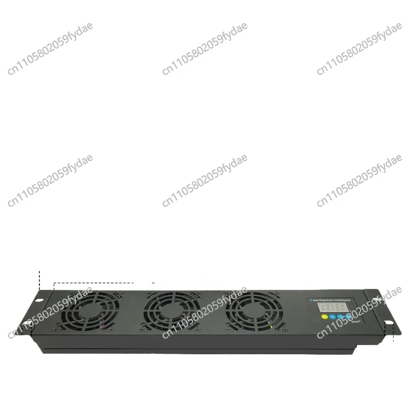 Intelligent Temperature Control and Variable Speed 2U Fan for Cooling, Speed Regulation, Ventilation and Cooling Fault Detection