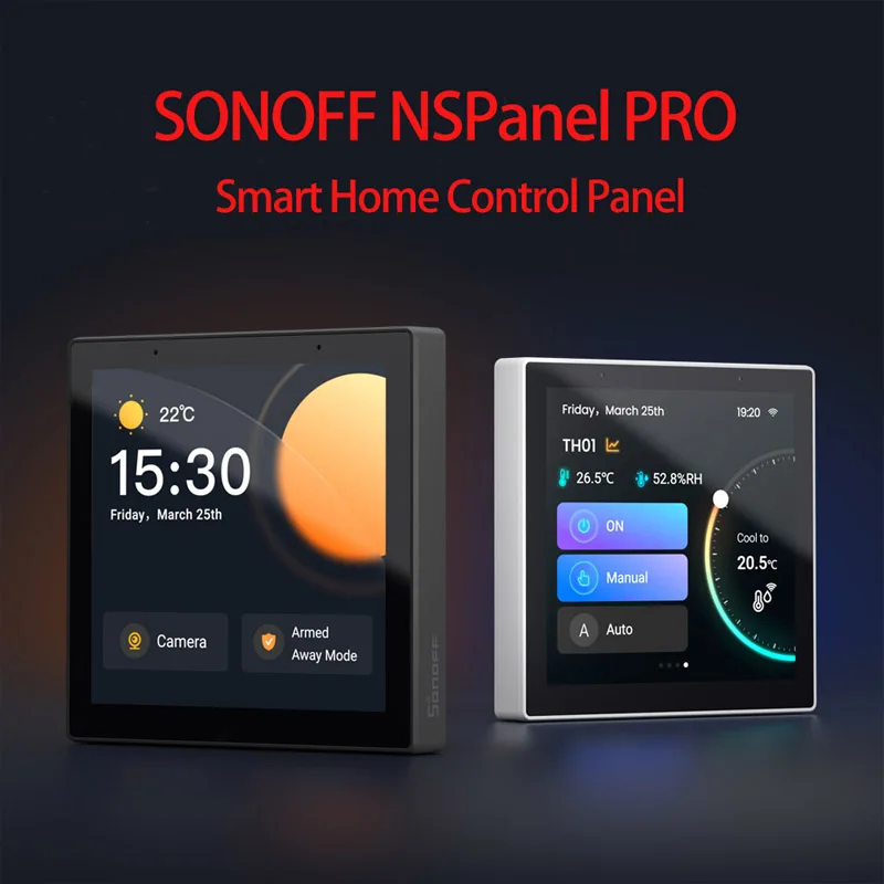 SONOFF NSPanel Pro 120/86 Zigbee 3.0 Intelligent Central Control Panel Touch Screen Network Shutdown Control Panel EasyLink APP