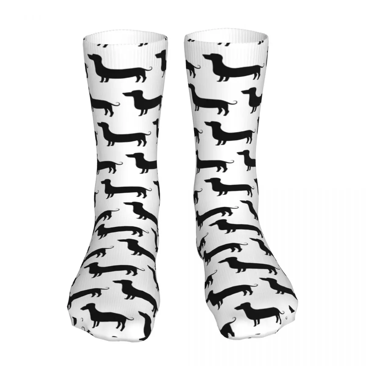 Dachshund Pattern Dog Lover Socks Men's Women's Fashion Socks High Quality Spring Summer Autumn Winter Socks Gifts