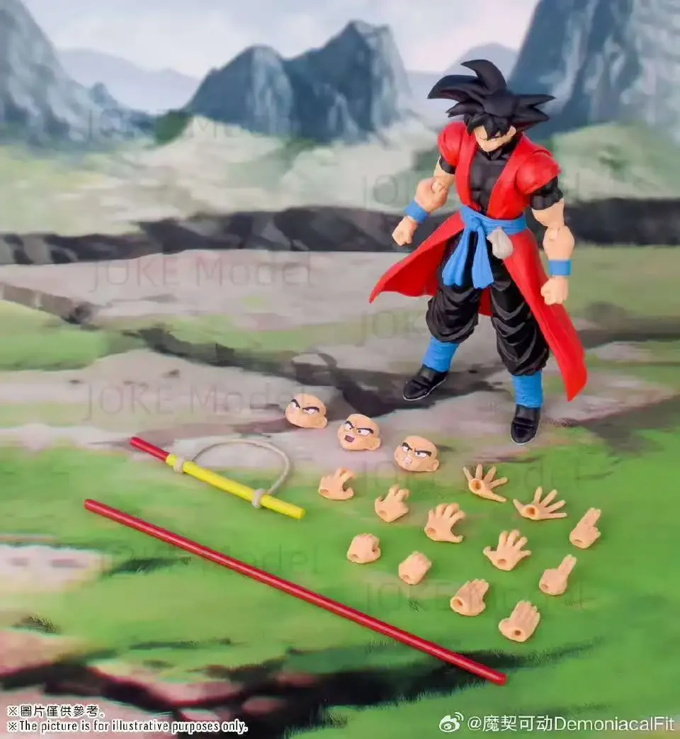 

Demoniacal Fit Son Goku Action Figure Dragon Ball Goku Time and Space Vanguard Figure Time and Space Rang Dbz Statue Kid Toy