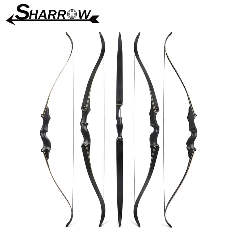 60 Inch Archery Takedown Recurve Bow 25-65lbs Magnesium Alloy Metal Bow Riser for Adults/Youth Archery Hunting Target Practice