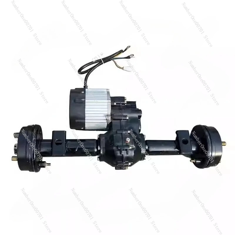 Electric trolley rear axle motor construction site trolley flatbed car  assembly low speed rear axle motor chassis accessories