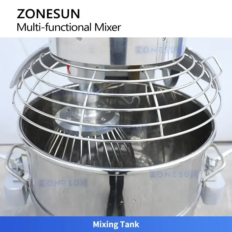 ZONESUN ZS-BM60 Multifunctional Mixer Dough Kneading & Whipping For Bakeries Food Industry