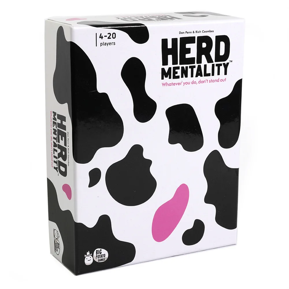 Herd Mentality and Moovies Edition Board Game: Hilarious Family Game | Loved By Millions | Best Christmas Board