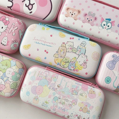 Imagen 2 del producto Funda protectora con dibujos de Hello Kitty, bolsa de almacenamiento para Nintendo Switch 2 (2025), carcasa para consola de juegos