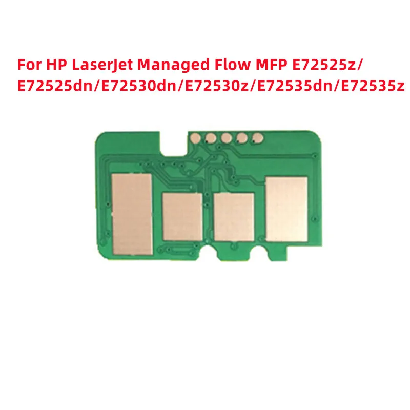 High Quality 48K Pages W9005MC Toner Chip for HP LaserJet Managed Flow MFP E72525z/E72525dn/E72530dn/E72530z/E72535dn/E72535z