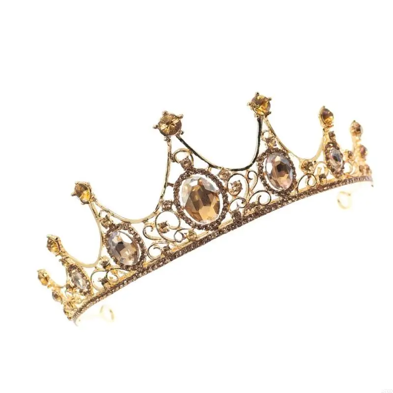 270D Secure Baroque Headpiece อุปกรณ์เสริมผมสำหรับ Elegant Photo Props งานปาร์ตี้