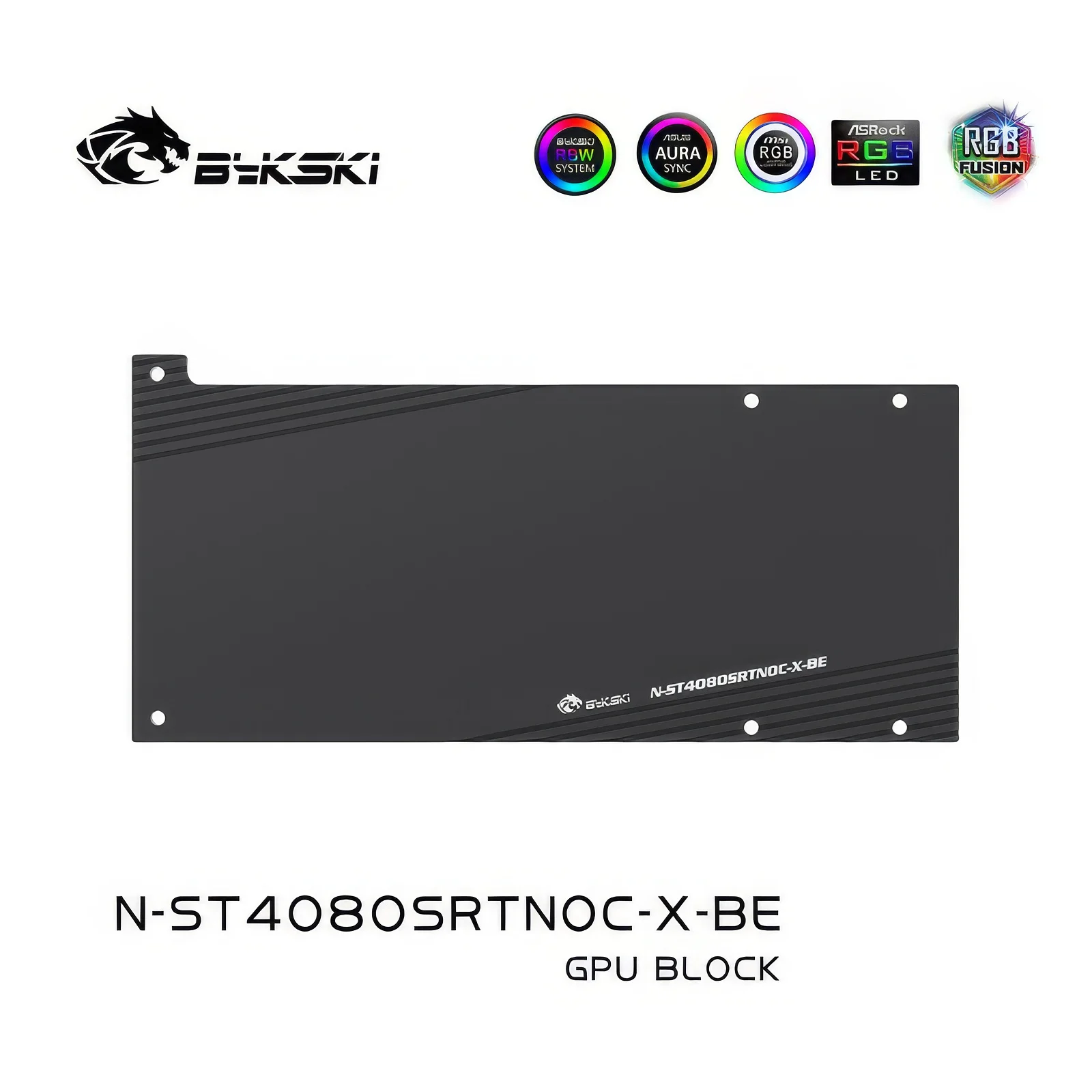 Imagem -03 - Bloco Gpu de Resfriamento de Água Bykski para Zotac Rtx 4080 Super16g Trinity-oc N-st4080srtnoc-x