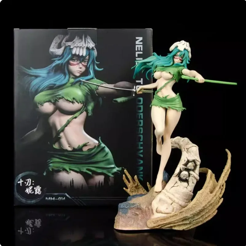 

2026 New Anime Figure Pvc Action Figure Collection Bleach Neliel Tu Oderschvank Ulquiorra Cifer Model Dolls Figurines Decoration