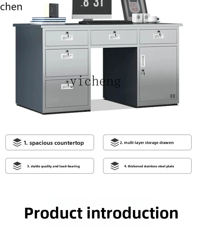 CZ1 Stainless Steel Office Desk with Drawer Operation Table Medical Table Workshop Workbench