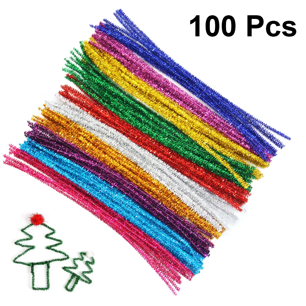 400 шт. блестящие скручивающиеся бруски DIY красочные гибкие палочки для развития воображения детей художественное ремесло развивающий игровой набор