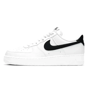 Nike Air Force 1 Dreifach schwarz bequem und langlebig lässige Tiefschuhe für Männer und Frauen, rein schwarz 10 Hauptverkäufe von Top Nike -Frauen - №9