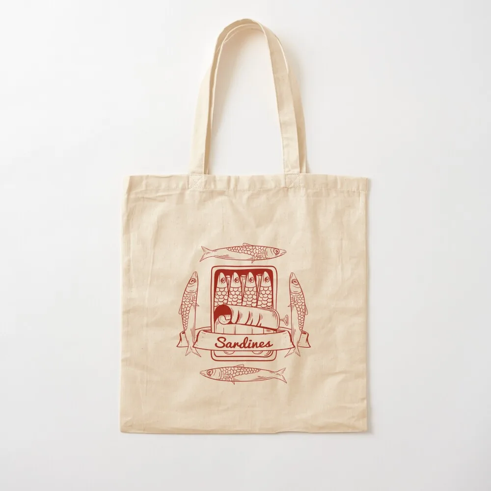 Tin of sardines Tote Bag tote bag screen tote bag university