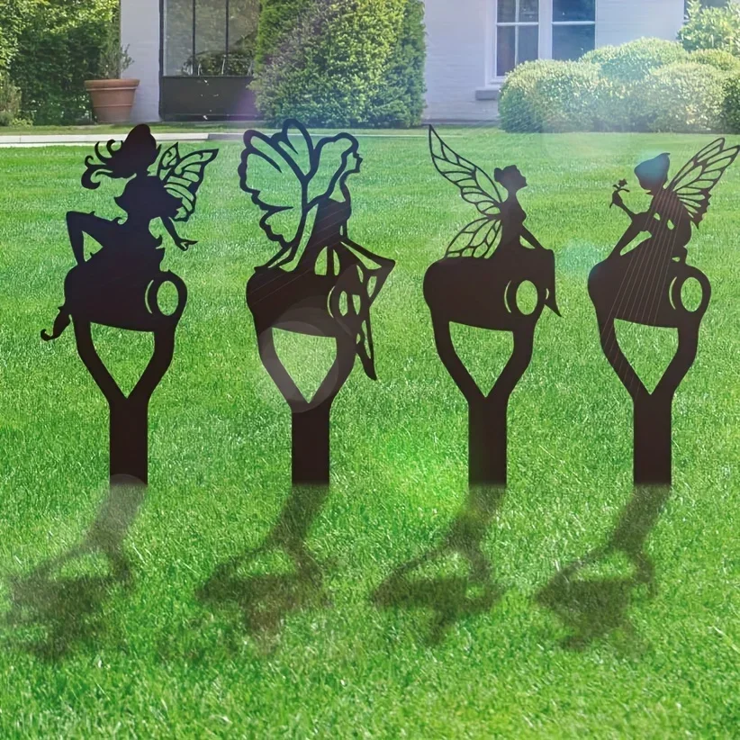 حصة حديقة خرافية ريفية ، قزم على سبايد ، ديكور منزلي ، غريب ، حفلة جاهزة