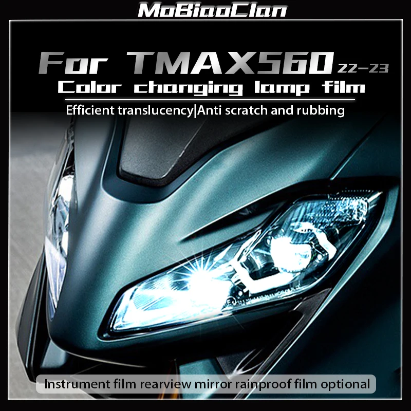

For Yamaha T-MAX 560 TMAX560 22-23 Transparent scratch resistant headlight and taillight film high-definition protective film