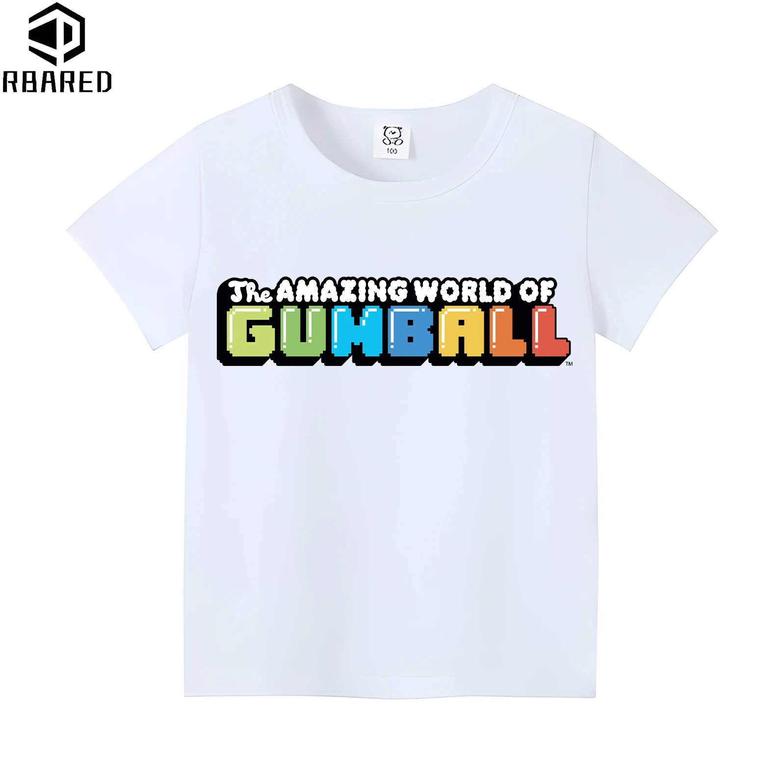 Winx The Amazing World of Gumball 100% Cotton Children Top Shirts Stitch T-shirts for Children Children's Clothing Boys Clothes