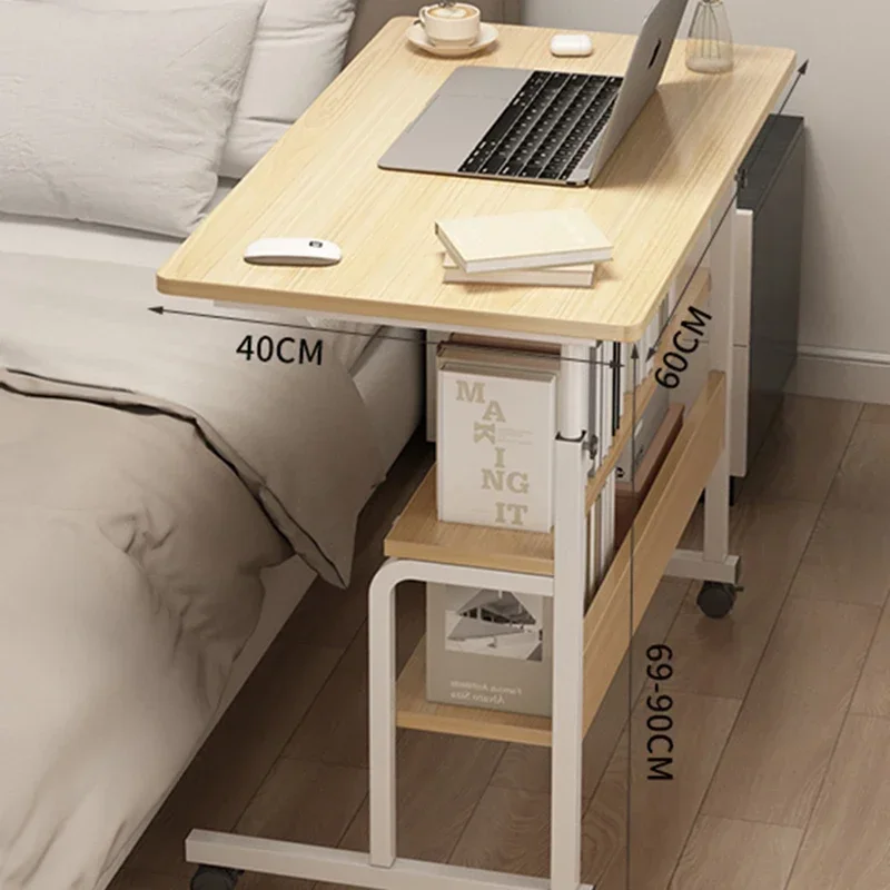 

#Height Adjustable Desk Moveable Luxury Bedrooms Gaming Table Computer Mesa Escritorio De Estudio Office Furniture