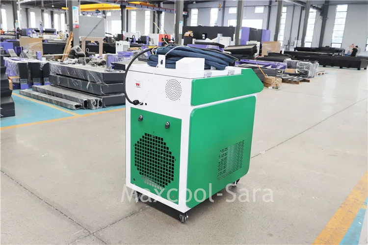 Handheld Easy-Operated Fiber Laser Cleaner Car and Metal Surface fiber Laser Cleaning Machine