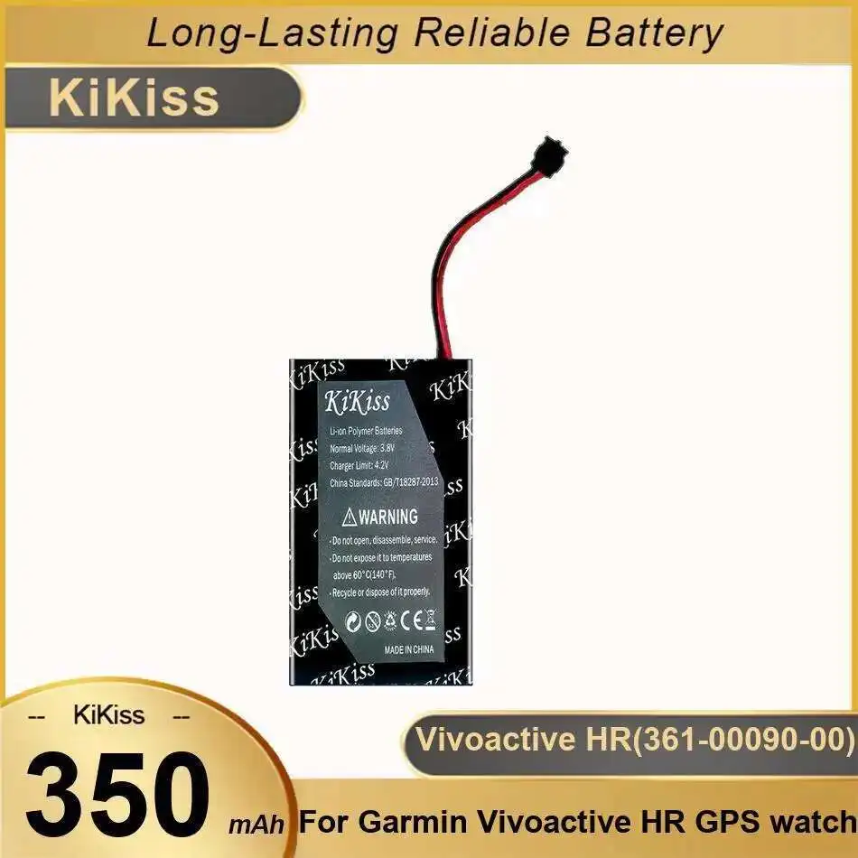 

Стабильный аккумулятор для часов Garmin Vivoactive HR Gps Smartwatch 361-00090-00 350 мАч