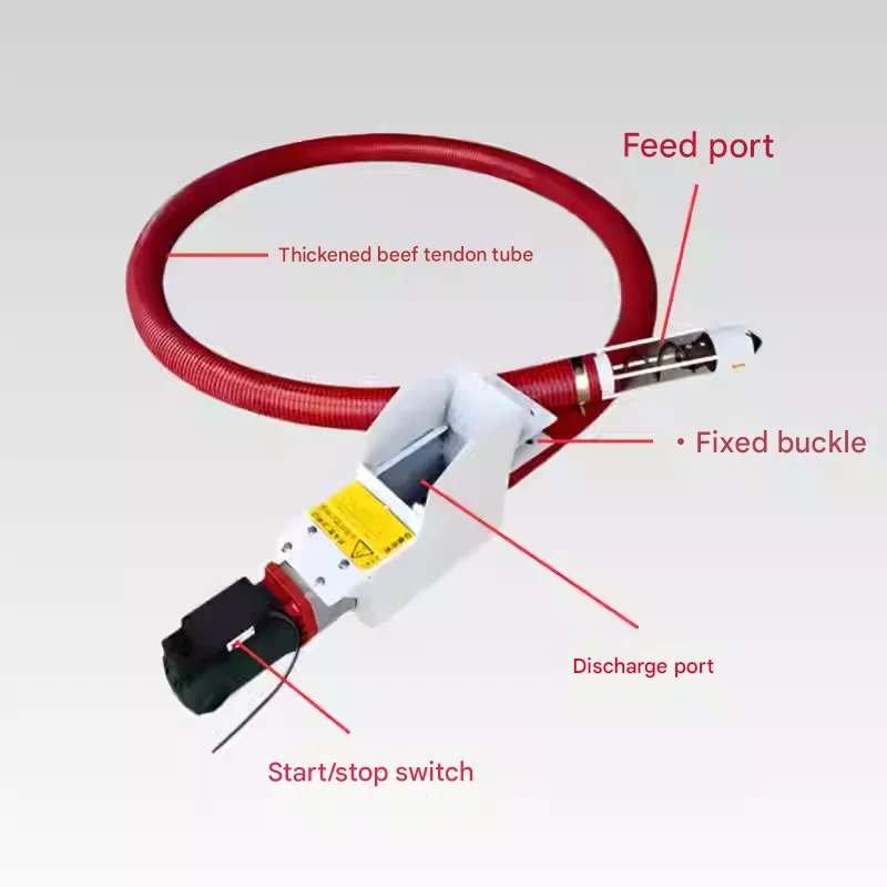 آلة شفط الحبوب المرنة ذات الإنتاجية العالية مع محرك ككون أساسي #4