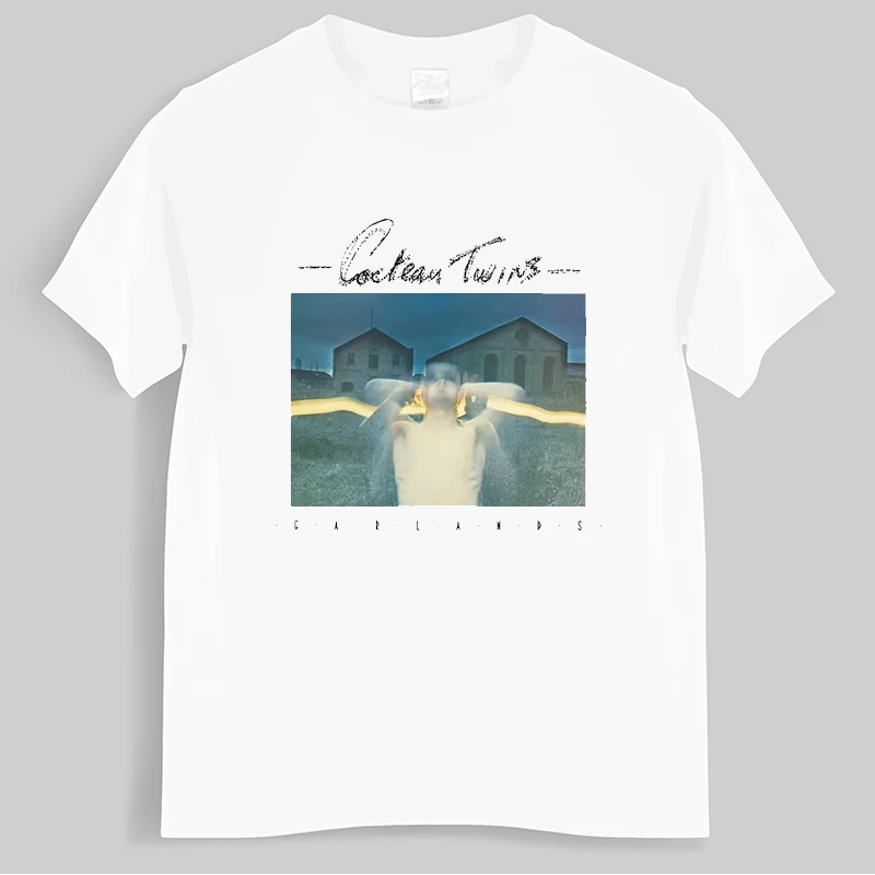 

Cocteau Twins T-Shirt 4Ad Garlands Robin Guthrie Elizabeth Frazer This Mortal Coil Tshirts Cotton Tee t shirt