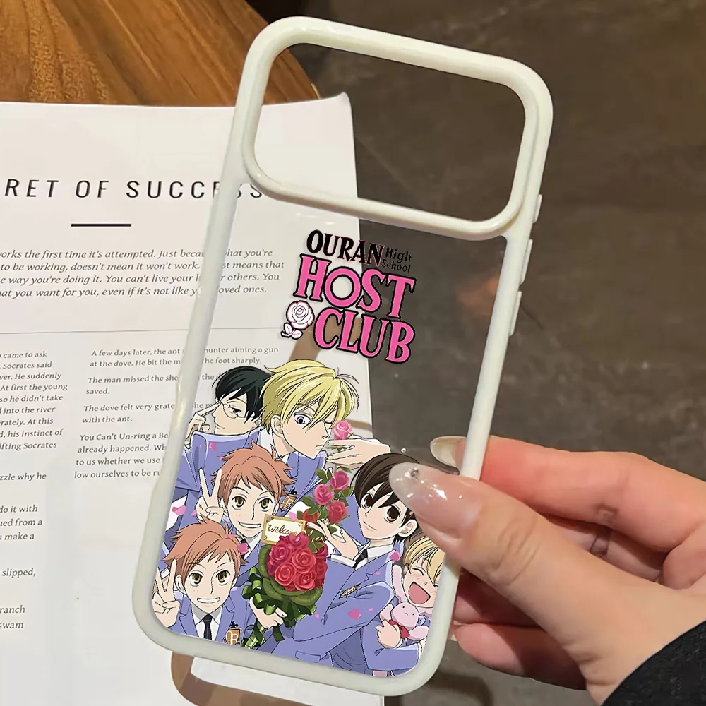 NEW Ouran High School Host Club Advanced Acrylic Phone Case For iPhone 18 17 Air 16 E 15 14 13 12 11 Pro Max Plus Simple Cover