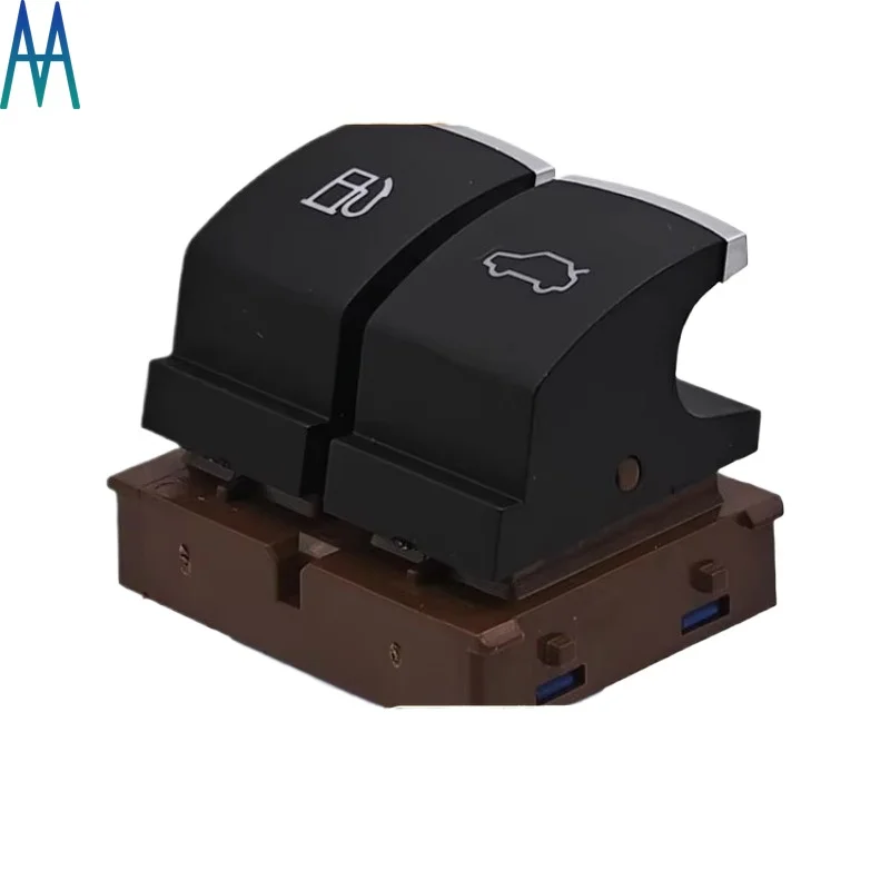 

35D959903 New Car Chrome Gas Door Fuel Tank Switch Trunk Luggage Button for VW Volkswagen Passat B6 B7 CC 3C0959903B