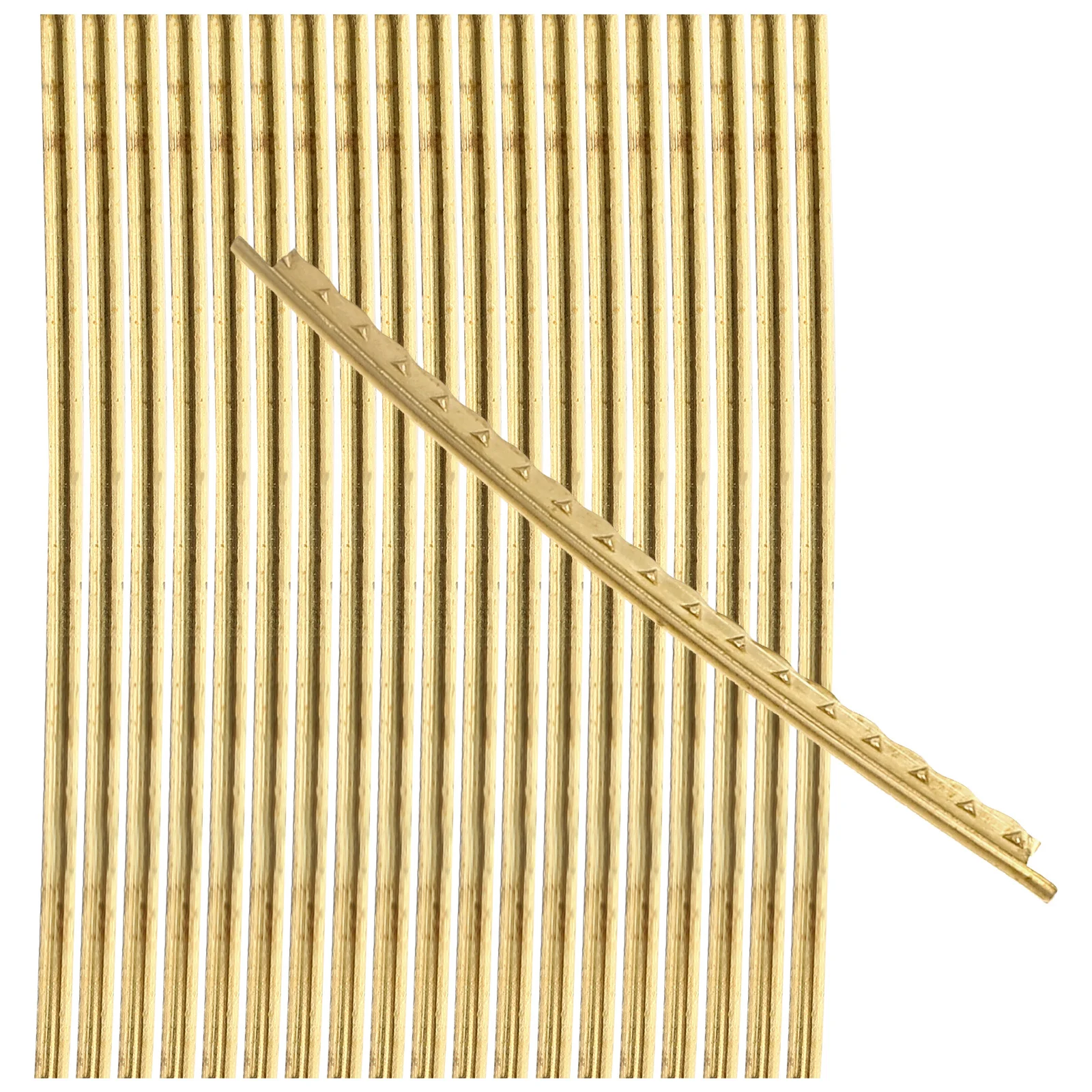 

20pcs Fret Brass Material For Fret Wire Electric Acoustic Guitar Replace Durable Fretboard Repair Kit Guitar Parts