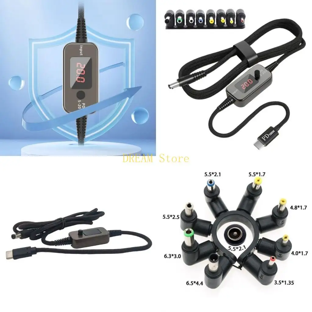 PD100W Type C To Dc…