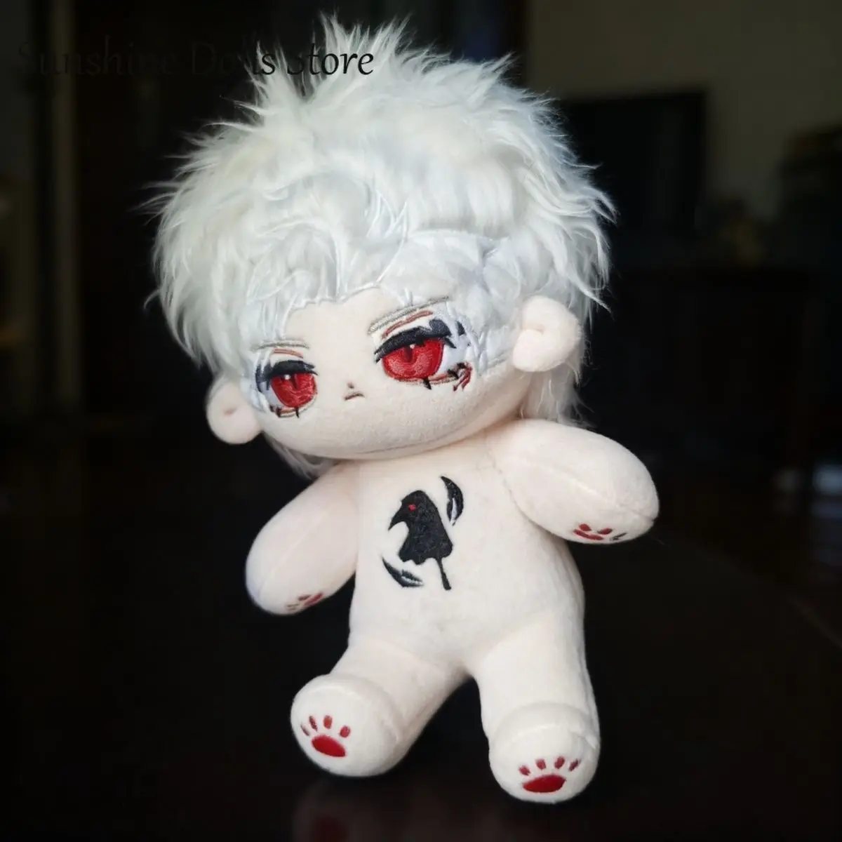 Anime Sylus Love and Deepspace Handsome Idol Plush Doll Stuffed Body Dress Up Clothes Cotton Plushies Figures Xmas Gift 20cm