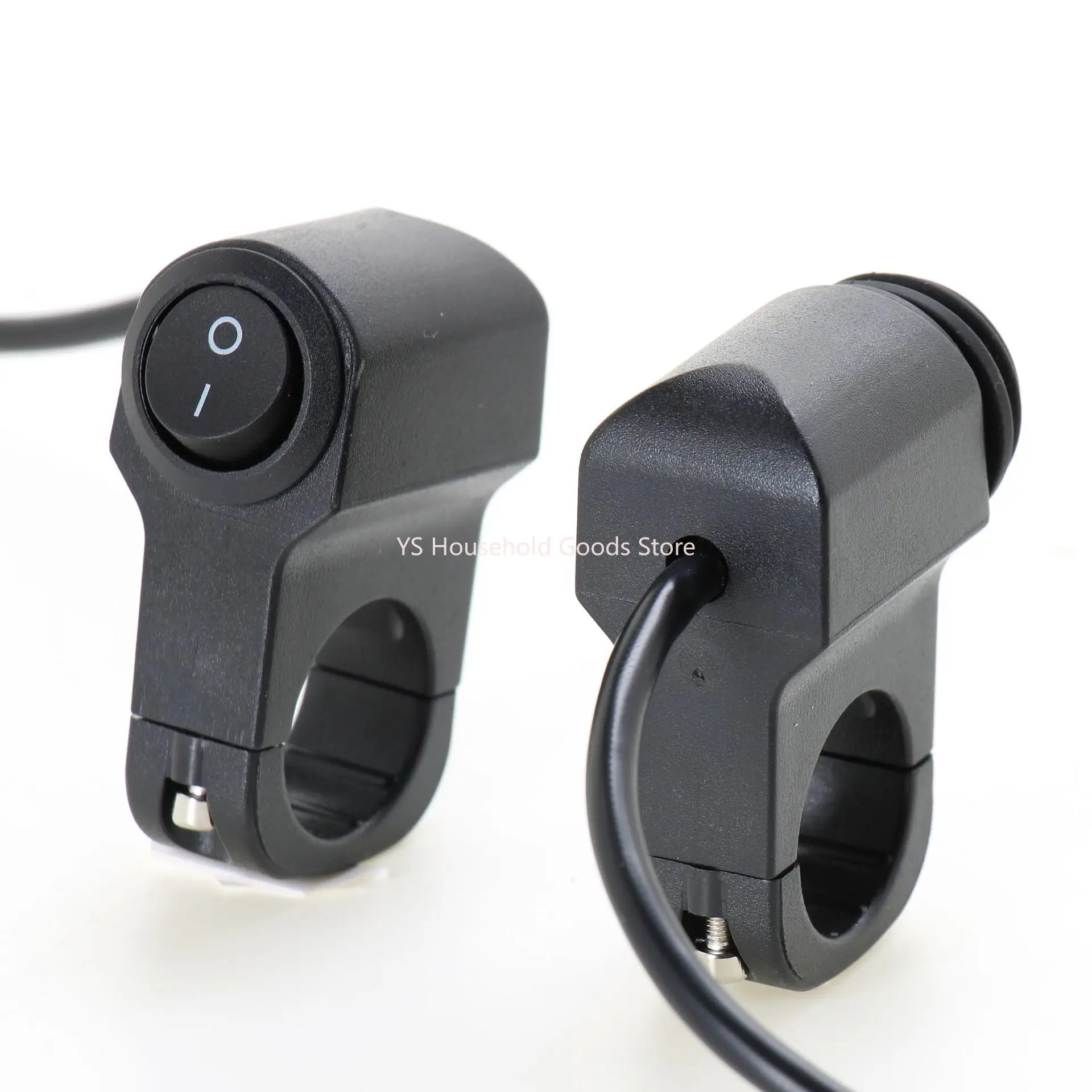 Universal 7/8" Motorcycle Handlebar Switch， Headlight On/Off Toggle for Bike， ATV， Spotlight image 5