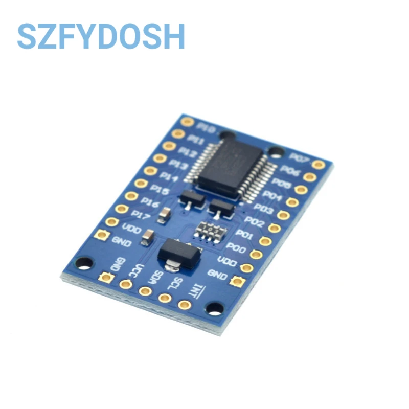 PCF8575 Module Expansion IO Port Expander Board DC 2.5-5.5V I2C Communication Control 16 IO Ports For Arduino