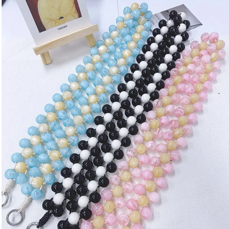 bolsa-de-ombro-obliqua-com-contas-coloridas-alca-de-ombro-tecida-a-mao-corrente-de-celular-cordao-para-camera-alca-de-pescoco