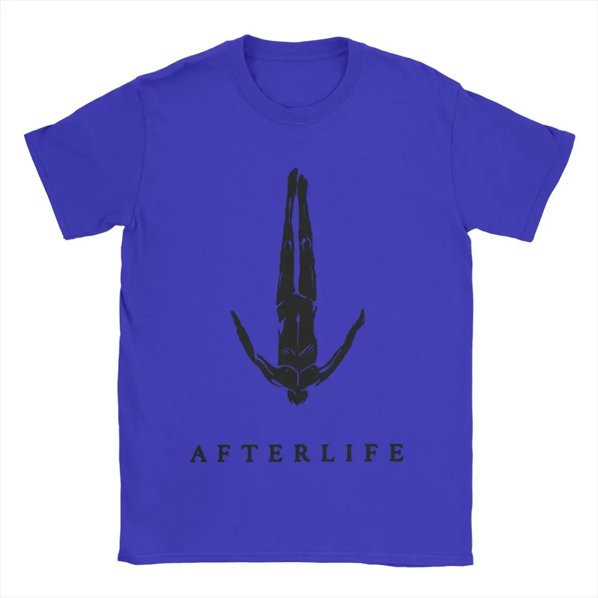 heavyweight Stream Afterlife Music for Men After Life Merch Casual Tee Shirt T-Shirts Pure Cotton Graphic Printed Clothes