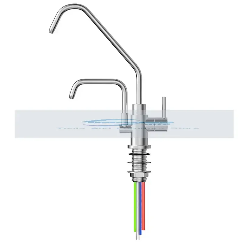 

304 Stainless Steel Alkaline/Acid 2 Way Ionizer Tap for Kitchen Alkaline Faucet Tap Water Alkalizer and Ionizer