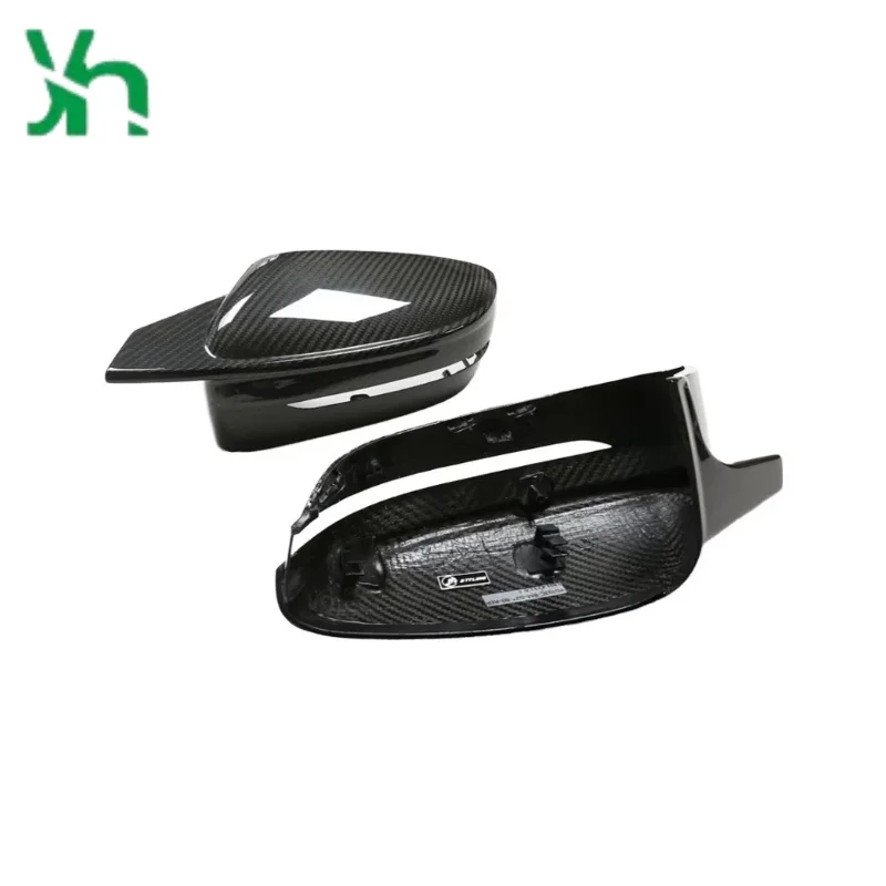 ل BMW G42 G20 G28 G22 G23 G26 G30 G38 GT G32 G11 G12 G14 G15 G16 ألياف الكربون الجافة الجانب مرآة استبدال #1