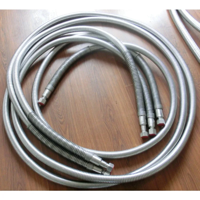 forChart specification LNG natural gas metal hose LNG low-temperature metal gas refueling pipe