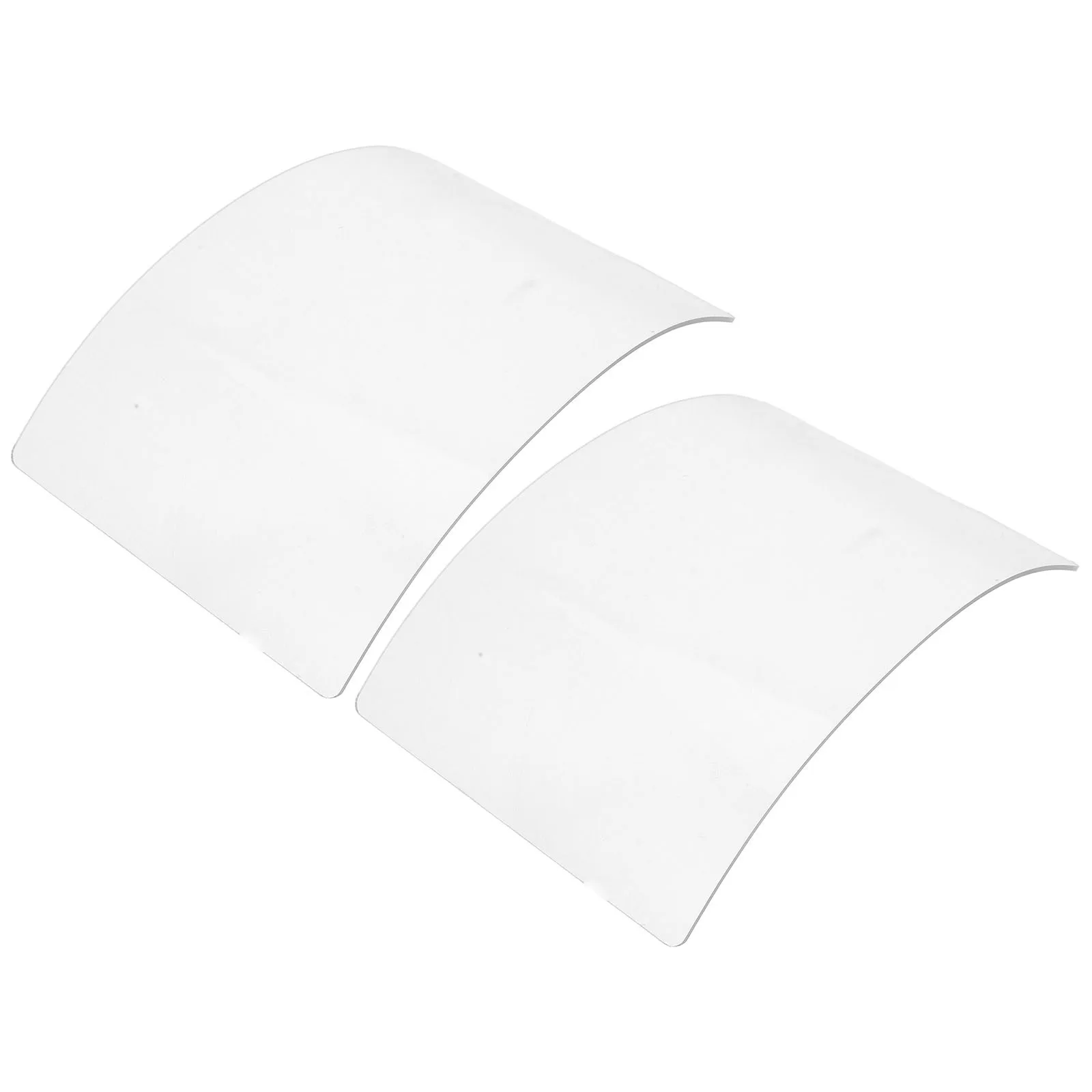 

2Pcs Sandblasting Hood Cap Replacement Lens Protective Shield Dustproof Sandblaster Mask Lens for Industrial Grinding Cutting
