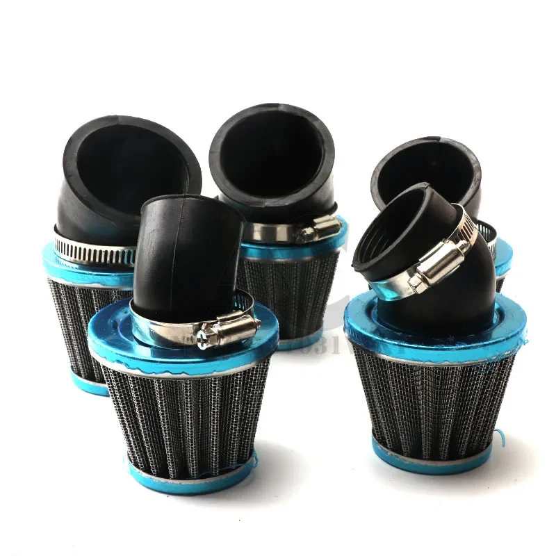 Motorcycle Air Filter 35mm 38mm 42mm 48mm 50mm Universal Fit For 50cc 110cc 125cc 140cc Motorcycle ATV Scooter Pit Dirt Bike