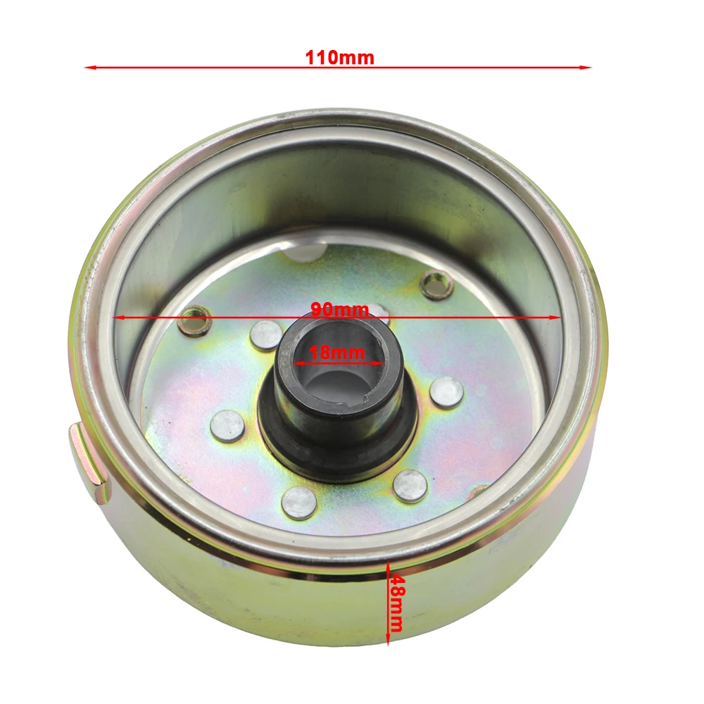 GY6 125CC 150CC 4 stroke 152QMI 157QMJ Magneto Flywheel 6 Pole Scooter Moped ATV Go Kart Parts