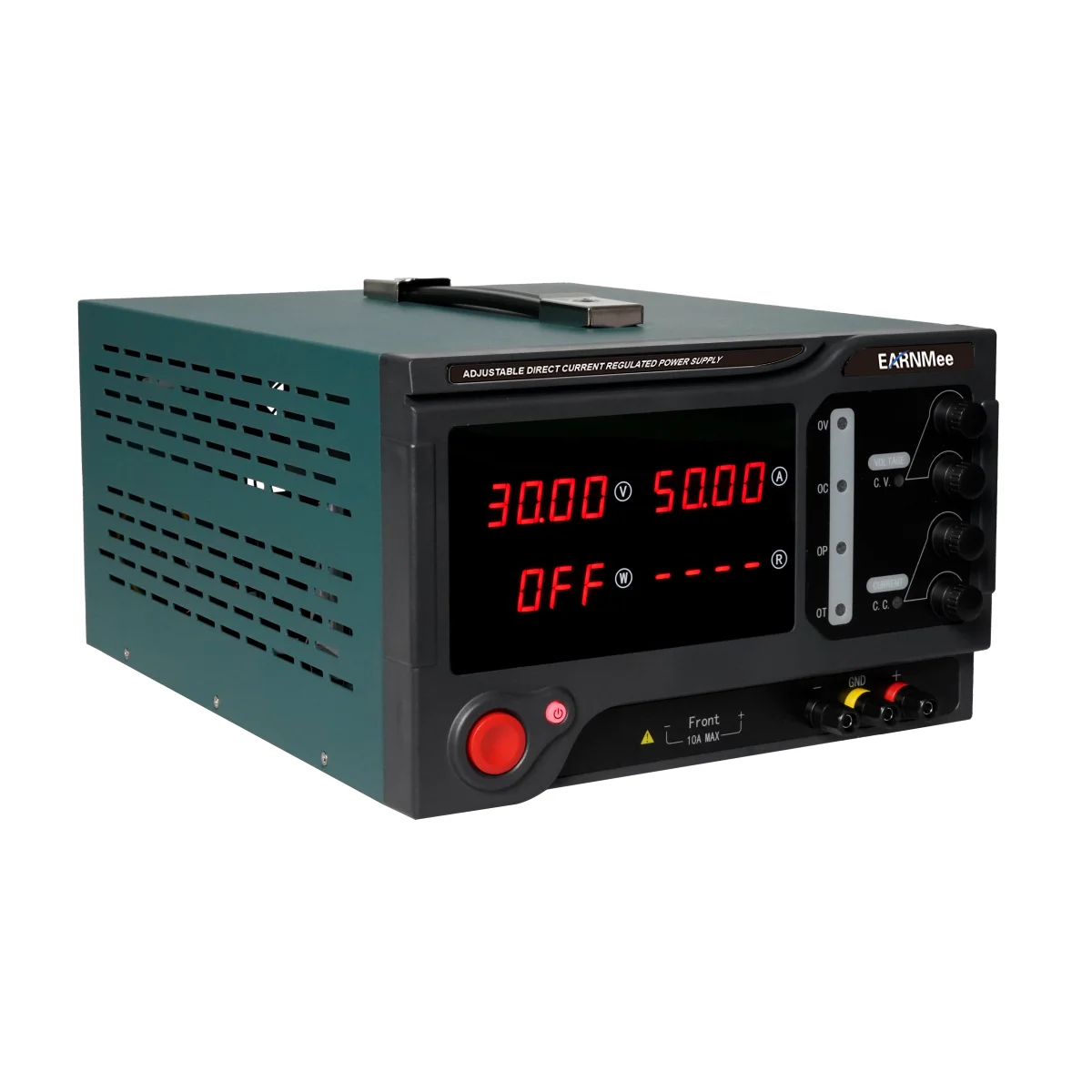 

EARNMee 100V 10A 1000W DC Variable Switching Regulator Power Supply Plating Laboratory