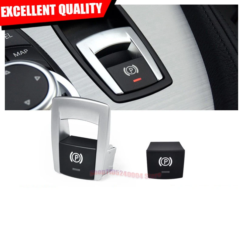 For BMW Z4 E89 2009-2015 Electronic Handbrake Switch Button Center Console Handbrake P Button Cover Parking Switch Button