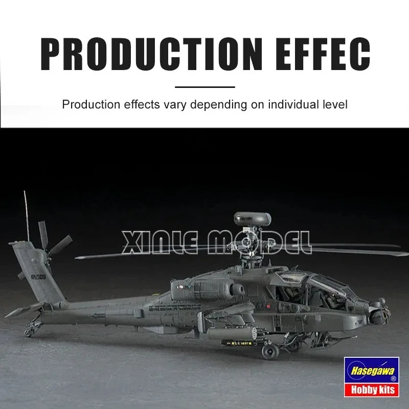Hasegawa 07223 AH-64D Apache Longbow [U.S. Army Attack Helicopter] 1/48 Schaal Model Kit DIY Speelgoed